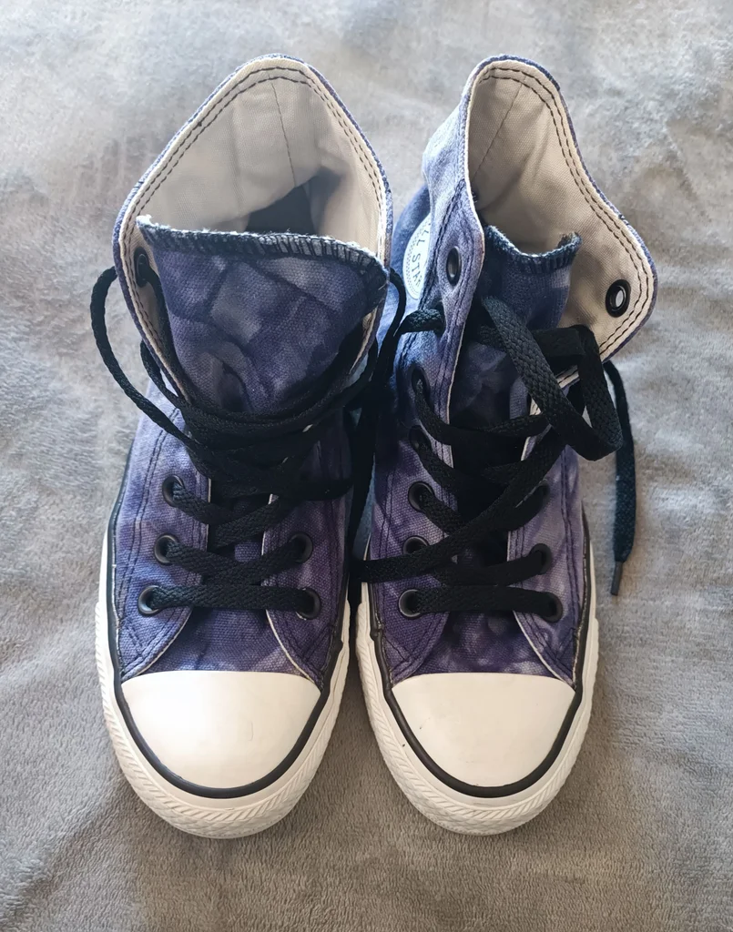Pair of All Star Chuck Taylor converse size 37 very good condition mauve color – photo 3